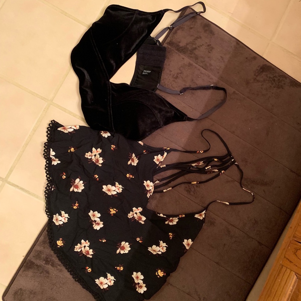 Crop top and bandeau